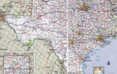 Large Roads And Highways Map Of Texas State With All Cities Vidiani