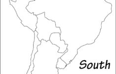 Latin America Printable Blank Map South Brazil Maps Of Within And