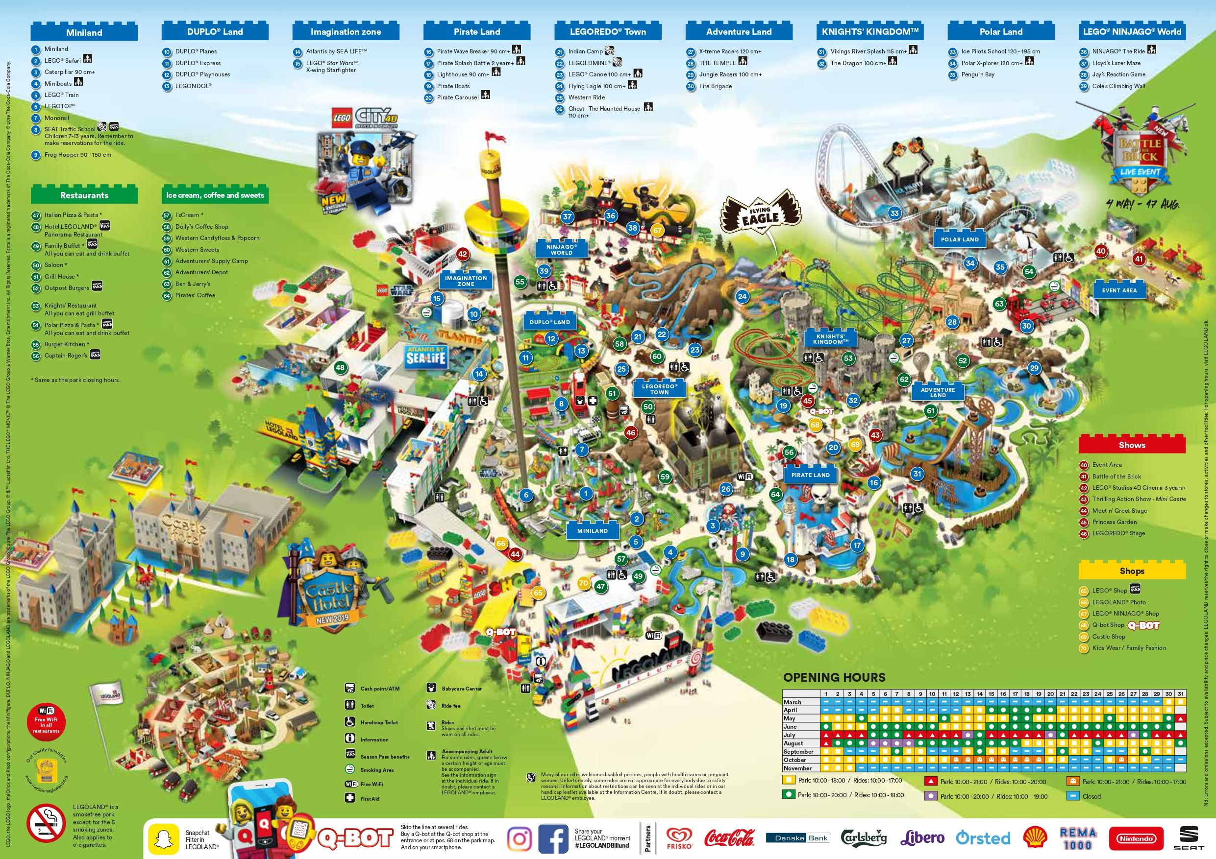 Legoland Copenhagen Resort Map Guide Maps Online Legoland Resort 