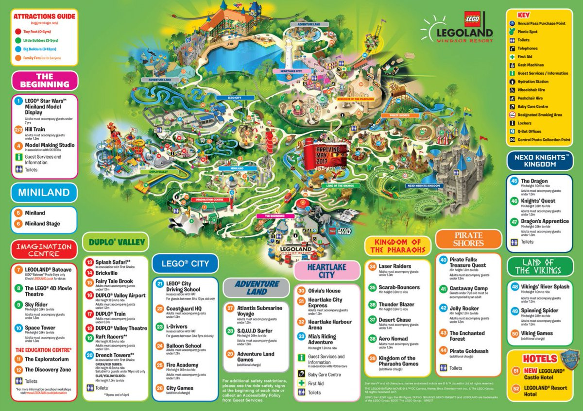 Legoland Map