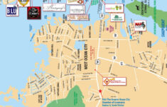 Local Maps Ocean City Md Chamber Of Commerce Regarding Printable