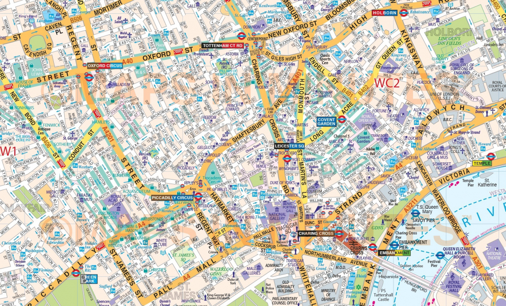 London Street Map Printable Printable Maps