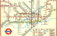 London Underground Map Printable Globalsupportinitiative In Printable