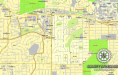 Madison Wisconsin US Printable Vector Street City Plan Map Full