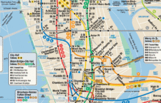 Manhattan Subway Map Printable Printable Maps