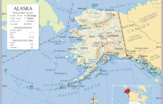 Map Of Alaska State USA Nations Online Project