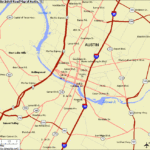 Map Of Austin Free Printable Maps