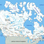 Map Of Canada Guide Of The World