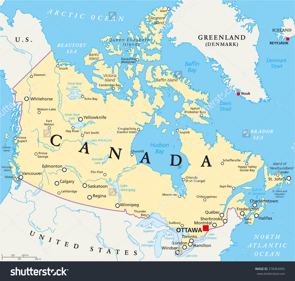 Map Of Canada With Capitals And Provinces Capitalsource With 