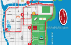 Map Of Chicago Attractions Printable Printable Maps