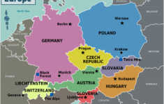 Map Of Eastern Europe With Capitals Secretmuseum