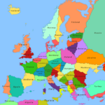 Map Of Europe With Cities And Capitals