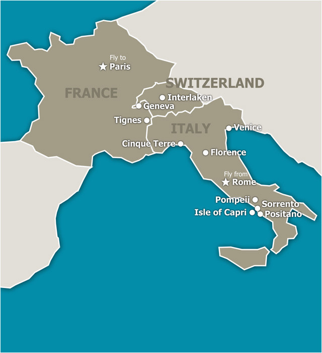 Map Of France And Italy And Switzerland Secretmuseum