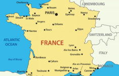 Map Of France For Kids Map Of France For Children Western Europe