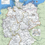 Map Of Germany With Cities Germany Main Cities Map Western Europe