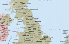 Map Of Great Britain Showing Towns And Cities Map Of Great Britain