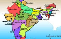 Map Of India Political Oppidan Library