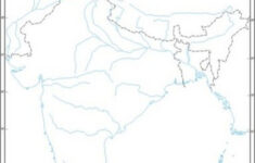 Map Of India With Rivers Maps Of The World