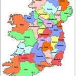 Map Of Ireland Map Of The Island Of Ireland Ireland Map Counties
