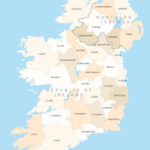 Map Of Irish Counties Royalty Free Editable Vector Map Maproom