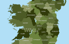 Map Of Irish Counties Royalty Free Editable Vector Map Maproom