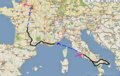 map of italy and france Map Of Italy And France