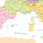 MAP OF ITALY AND FRANCE World Map Of Mages Italy Map Map Of Spain