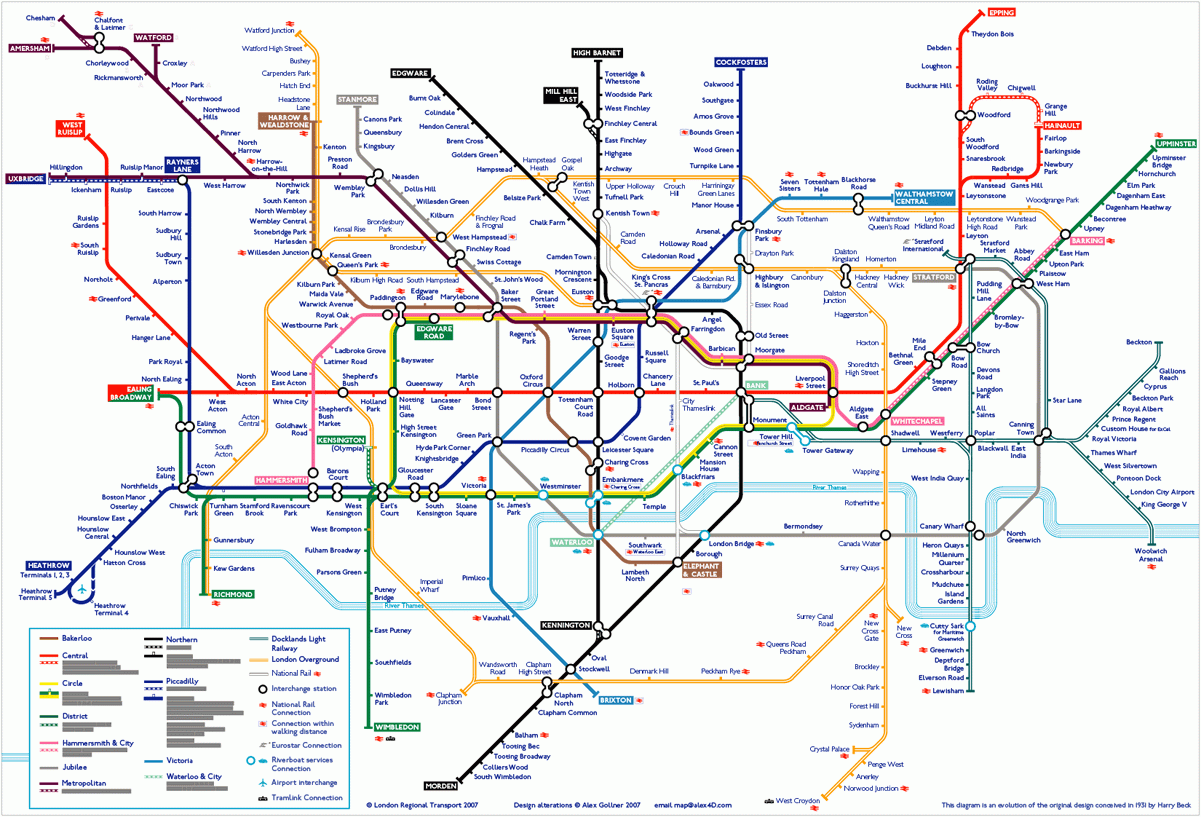 Map Of London Tube Free Printable Maps