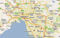 Map Of Melbourne Suburbs HolidayMapQ