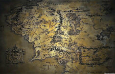 Map Of Middle Earth Wallpapers Wallpaper Cave