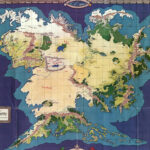 MAP OF MIDDLE EARTH Worldmaps