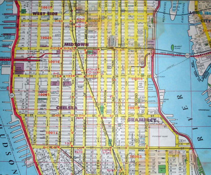 Nyc Midtown Printable Map