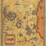 Map Of Narnia Quot Luv2Right Redbubble Printable Map Of Narnia