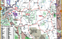 map of nevada state free highway road map nv with cities towns counties Map Of Nevada State Free Highway Road Map NV With Cities Towns Counties