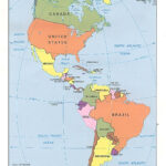 Map Of North And South America Political Map Worldofmaps