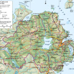 Map Of Northern Ireland A Map Of Northern Ireland Northern Europe