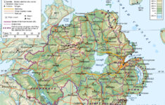 Map Of Northern Ireland A Map Of Northern Ireland Northern Europe
