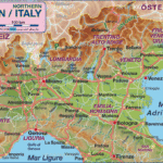 Map Of Northern Italy Region In Italy Welt Atlas De