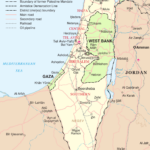 Map Of Palestine Today