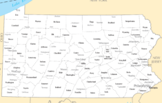 Map Of Pennsylvania Cities And Towns