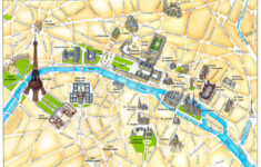 Map Of Sights In Paris Paris Tourist Map New Zone Paris Tourist