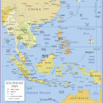 Map Of South East Asia Nations Online Project