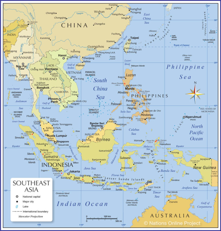 Map Of Southeast Asia