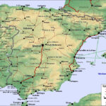 Map Of Spain And Portugal For Use In Locating The Cities O Flickr