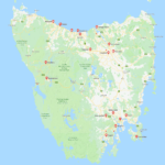 Map Of Tasmania Tasmania Travel Guide