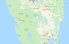 Map Of Tasmania Tasmania Travel Guide