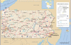 Map Of The State Of Pennsylvania USA Nations Online Project