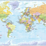 Map Of The World A3 88 World Maps