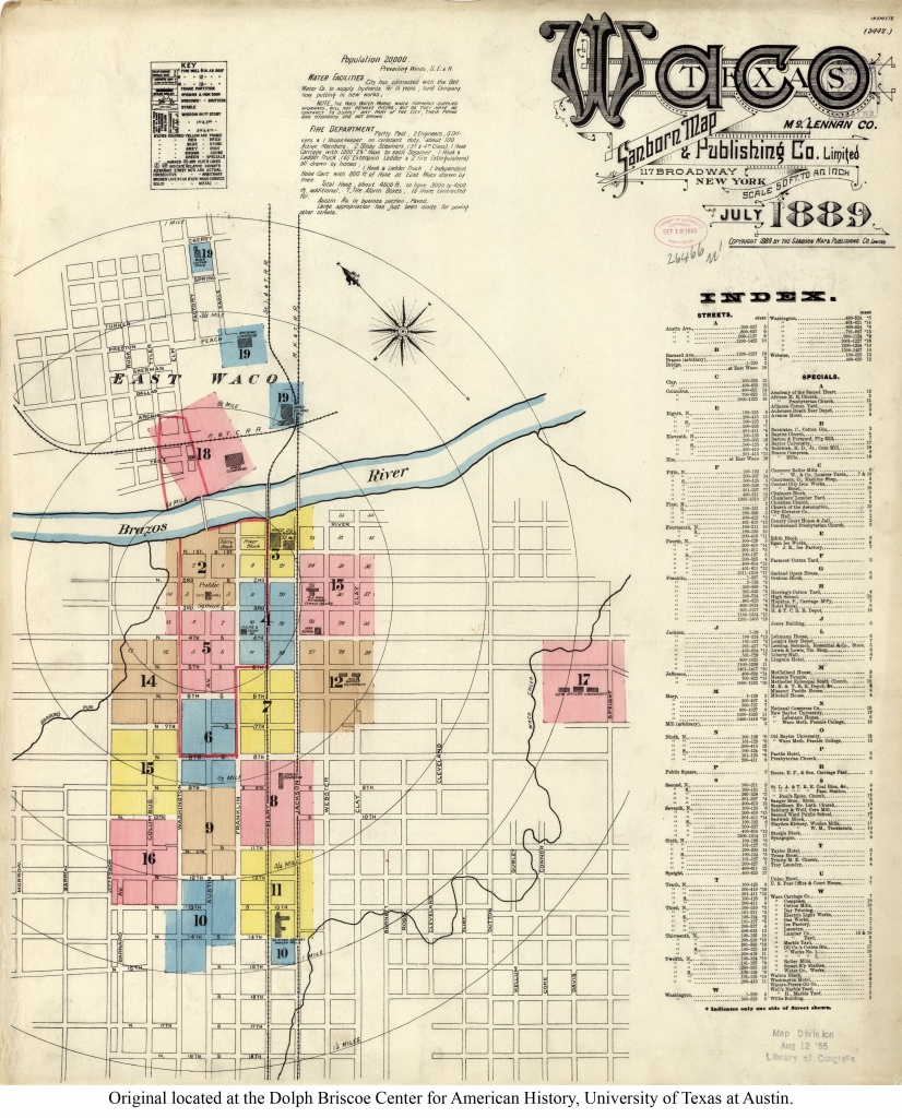 Map Of Waco Texas And Surrounding Area Printable Maps