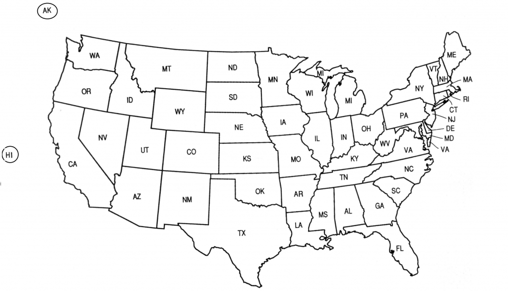 Maps Of The United States Printable Usa Map Black And White 